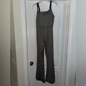 NWT OFFLINE By Aerie Real Me XTRA Flare Jumpsuit size - M, gray
